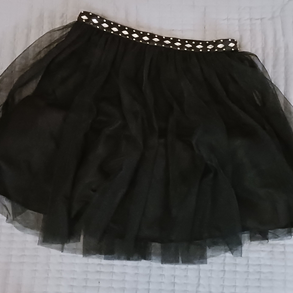 Black Tulle sz 5 Skirt Tutu Style